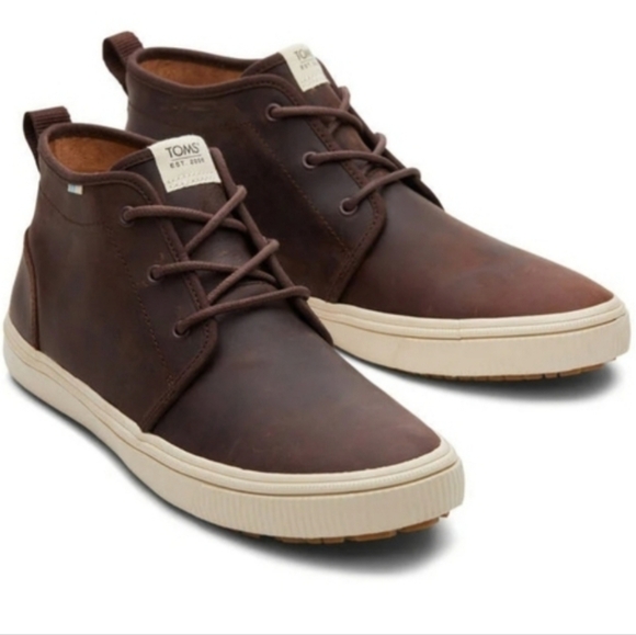 TOMS Men's Carlo Mid Terrain Chukka Boots Size 14 Nwt